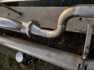 Stainless steel piping – reducer